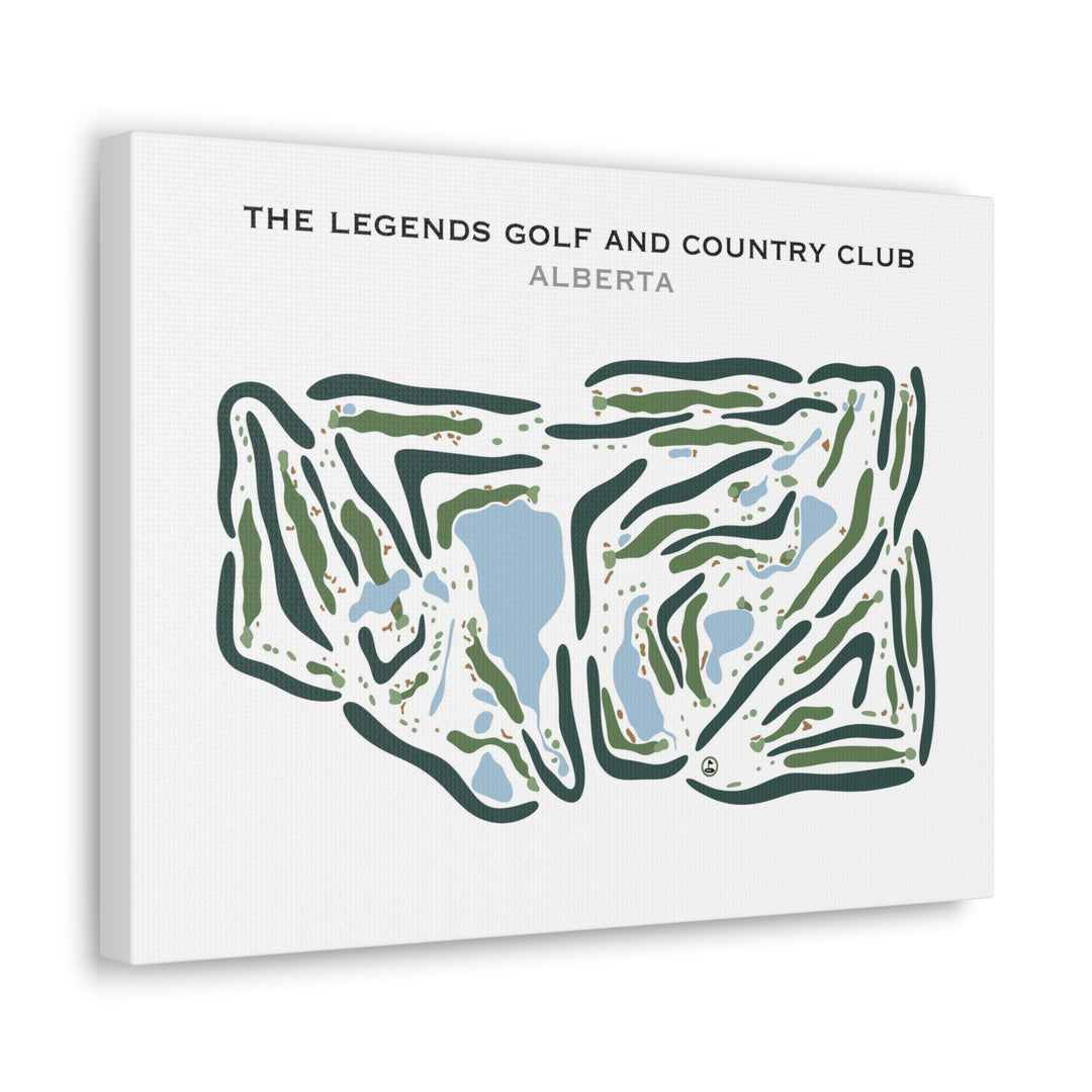 The Legends Golf and Country Club, Alberta - Printed Golf Courses