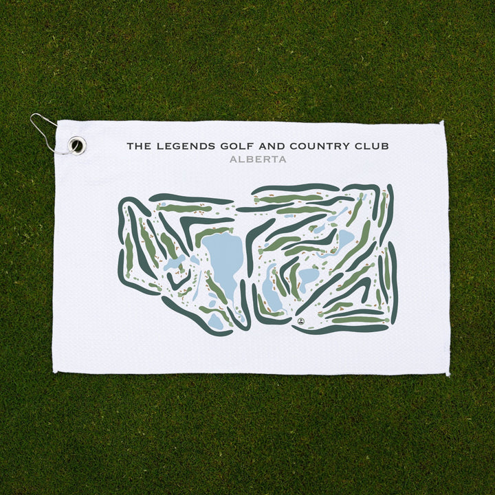 The Legends Golf and Country Club, Alberta - Printed Golf Courses
