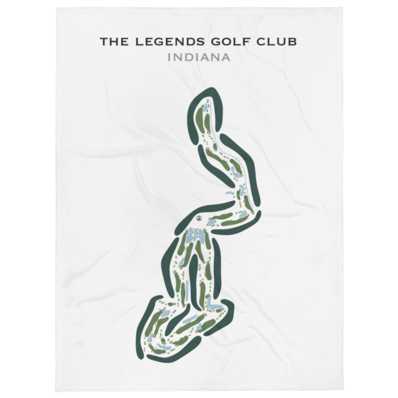 The Legends Golf Club, Indiana - Printed Golf Courses