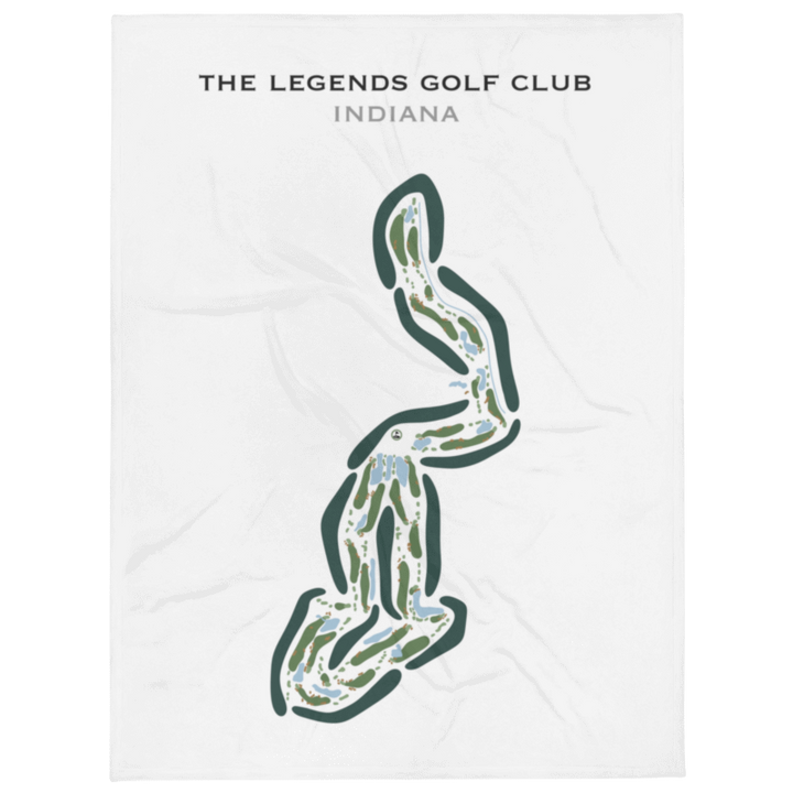 The Legends Golf Club, Indiana - Printed Golf Courses