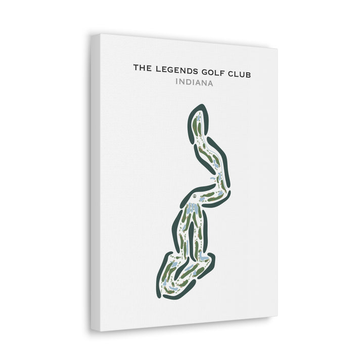 The Legends Golf Club, Indiana - Printed Golf Courses