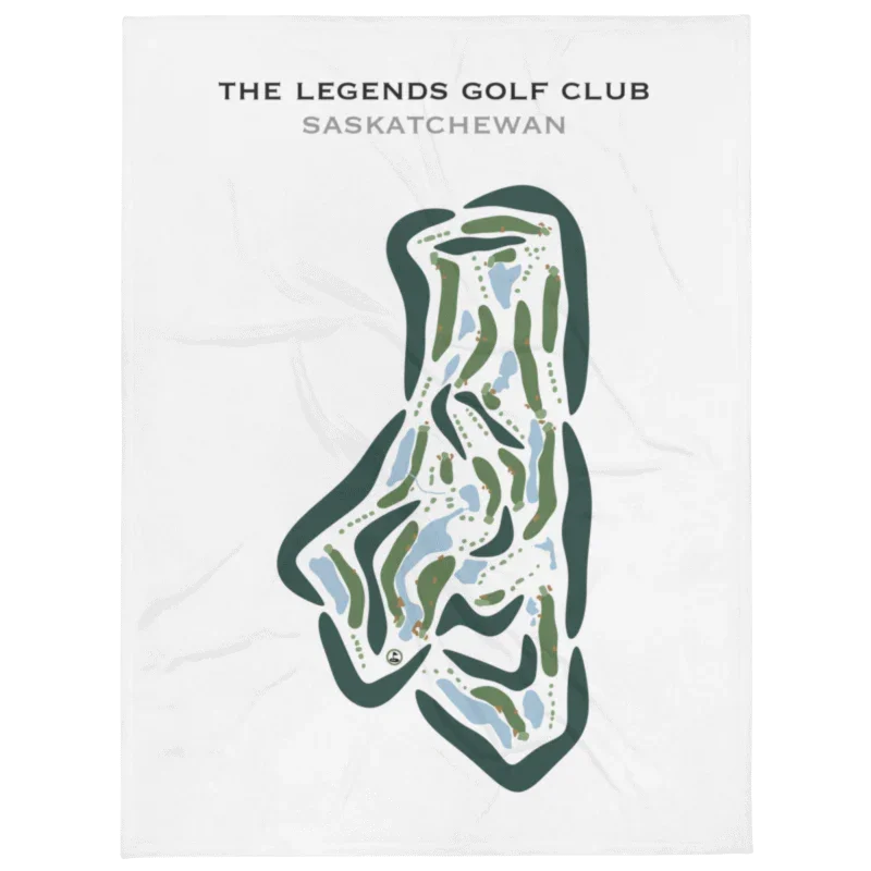 The Legends Golf Club, Saskatchewan, Canada - Printed Golf Courses