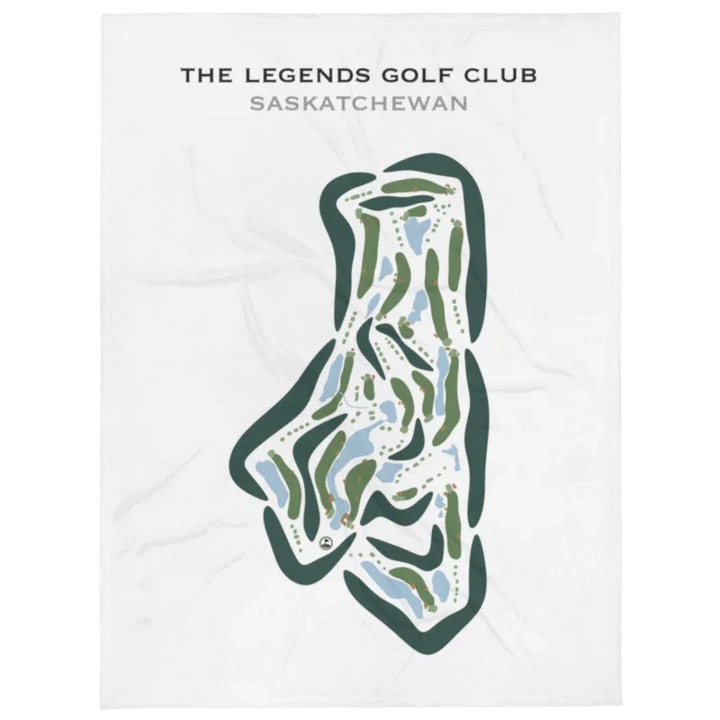 The Legends Golf Club, Saskatchewan, Canada - Printed Golf Courses