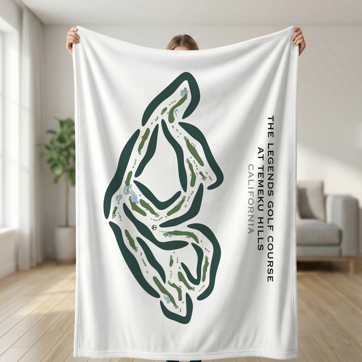The Legends Golf Course at Temeku Hills, California - Printed Golf Courses