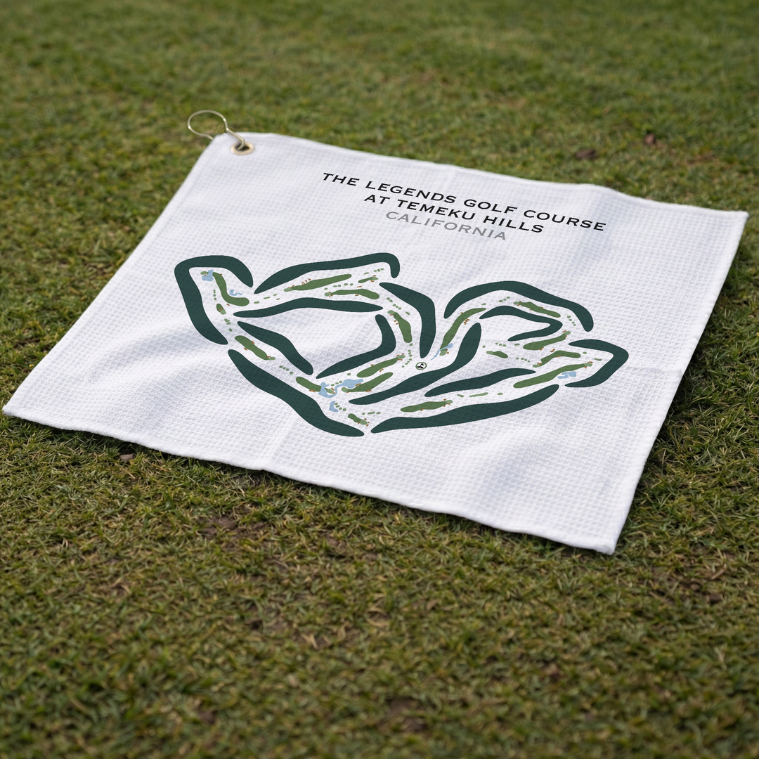 The Legends Golf Course at Temeku Hills, California - Printed Golf Courses