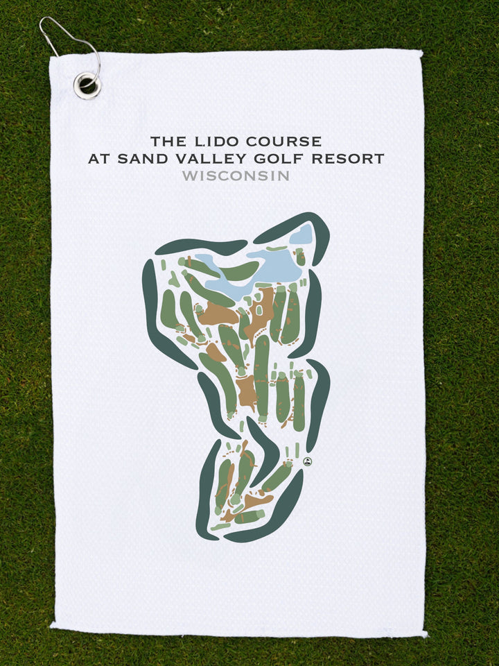 The Lido Course at Sand Valley Golf Resort, Wisconsin - Printed Golf Courses