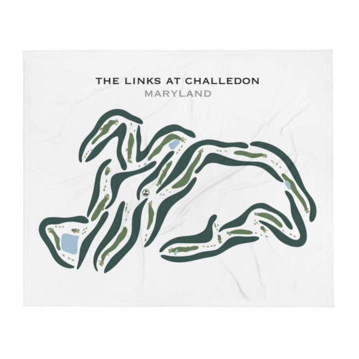 The Links at Challedon, Maryland - Printed Golf Courses - Golf Course Prints