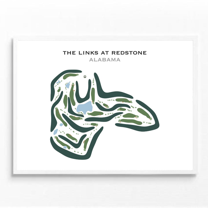 The Links at Redstone, Alabama - Printed Golf Courses