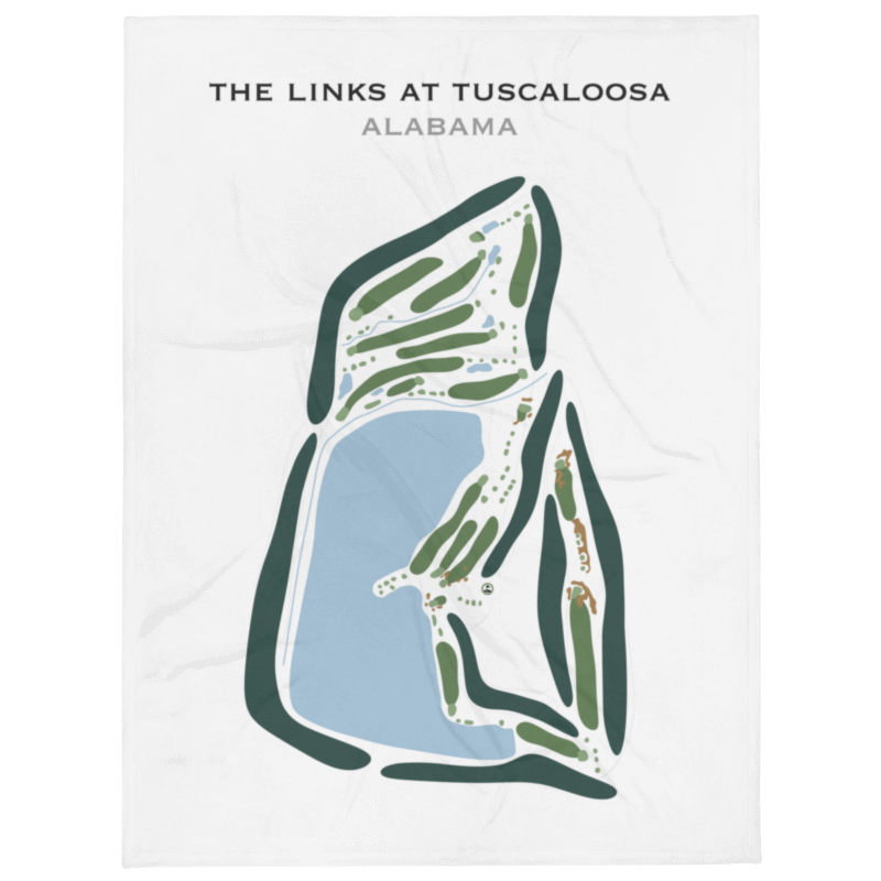 The Links at Tuscaloosa, Alabama - Printed Golf Courses