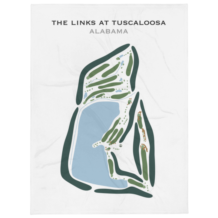 The Links at Tuscaloosa, Alabama - Printed Golf Courses