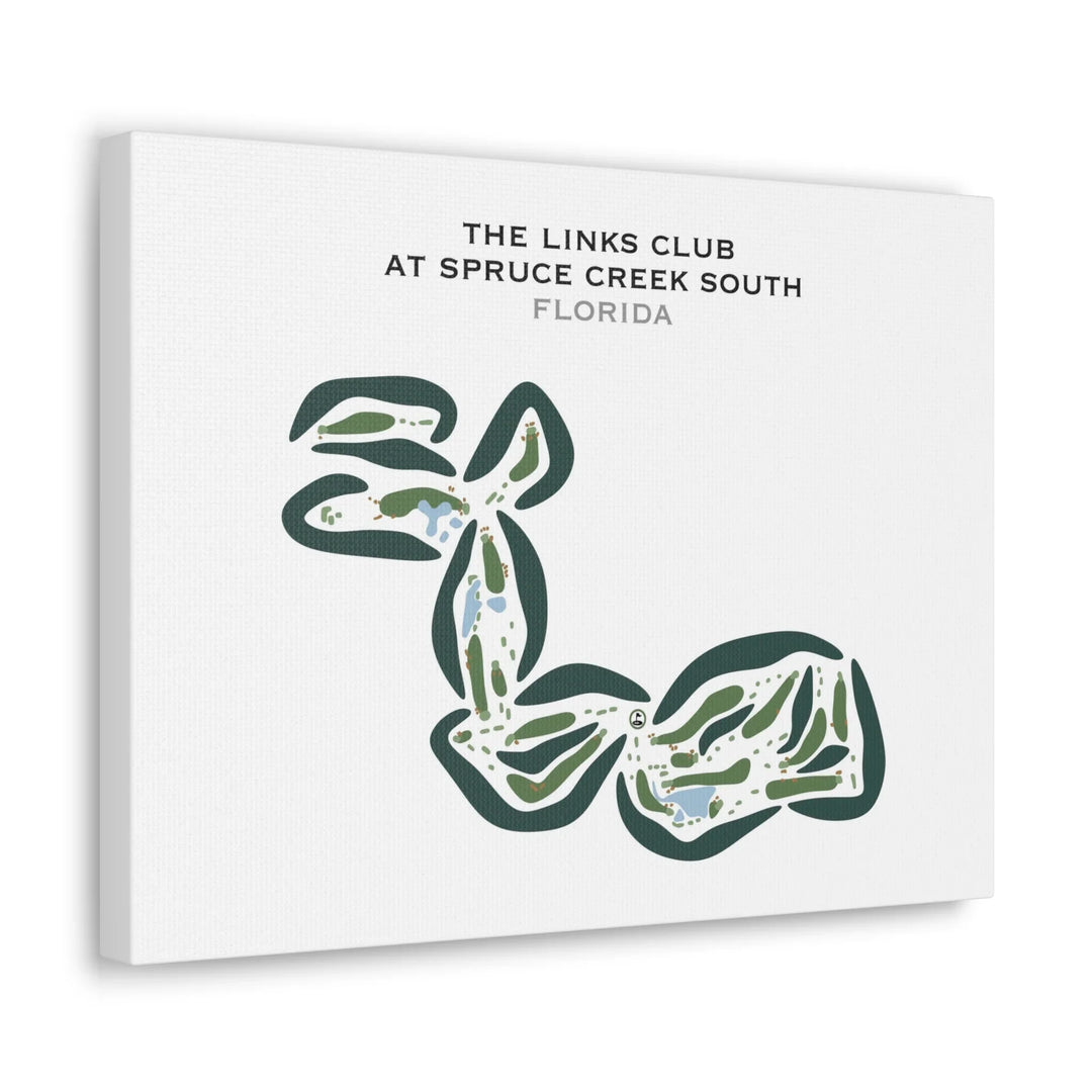 The Links Club at Spruce Creek South, Florida - Printed Golf Courses