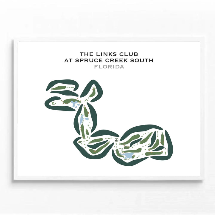 The Links Club at Spruce Creek South, Florida - Printed Golf Courses