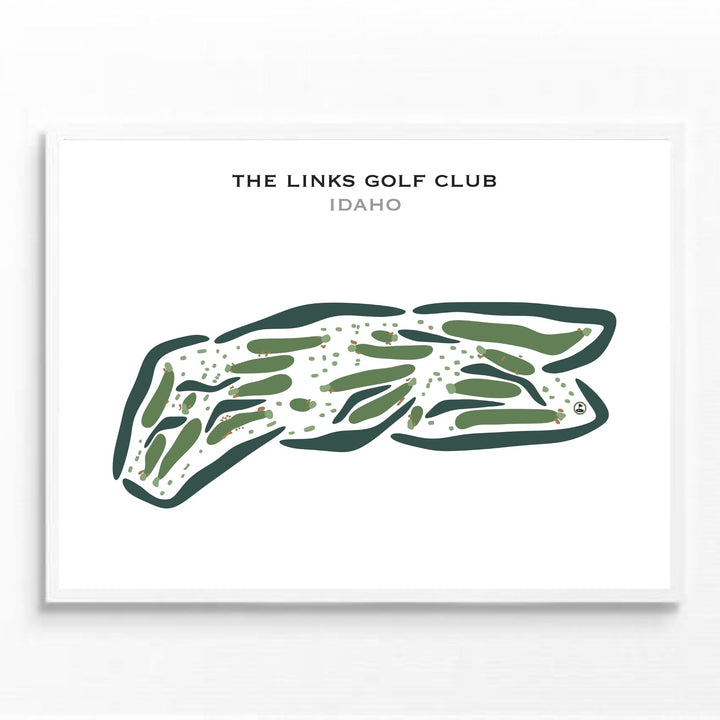 The Links Golf Club, Idaho - Printed Golf Courses