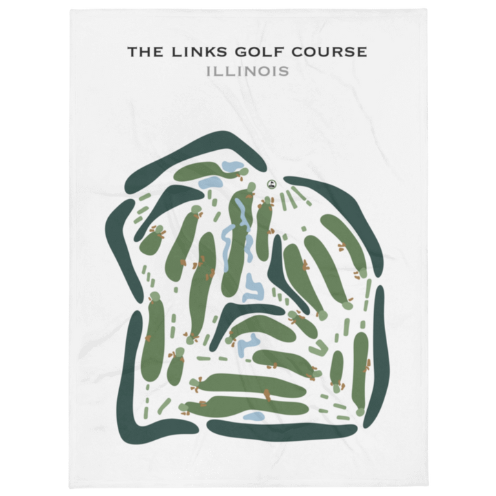 The Links Golf Course, Illinois - Printed Golf Courses