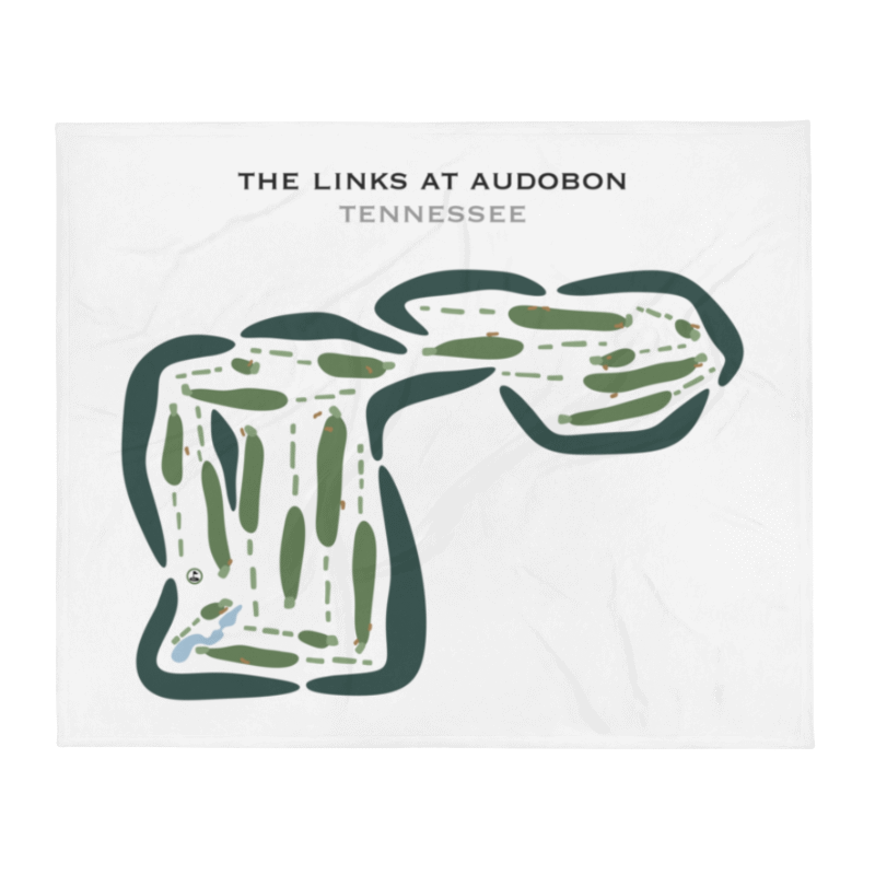 The Links at Audubon, Tennessee - Printed Golf Courses