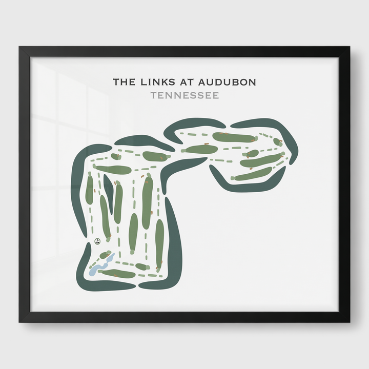 The Links at Audobon, Tennessee - Printed Golf Courses
