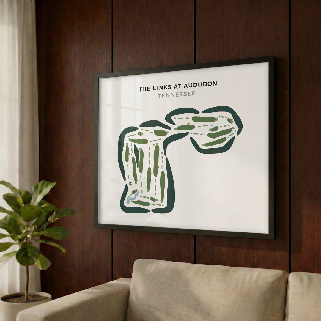 The Links at Audobon, Tennessee - Printed Golf Courses