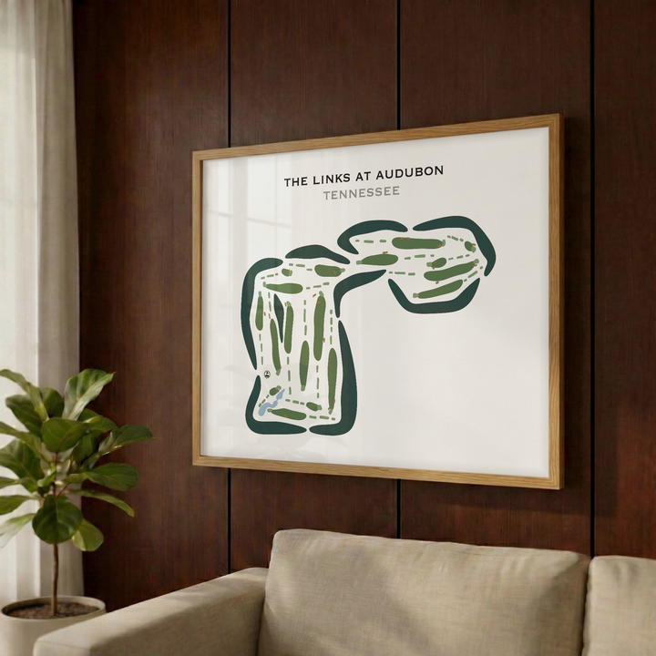 The Links at Audobon, Tennessee - Printed Golf Courses