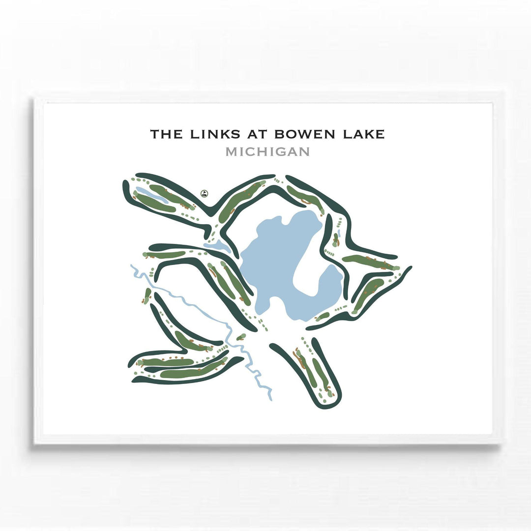 The Links at Bowen Lake Golf Course, Michigan - Golf Course Prints