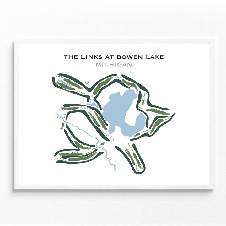 The Links at Bowen Lake Golf Course, Michigan - Golf Course Prints
