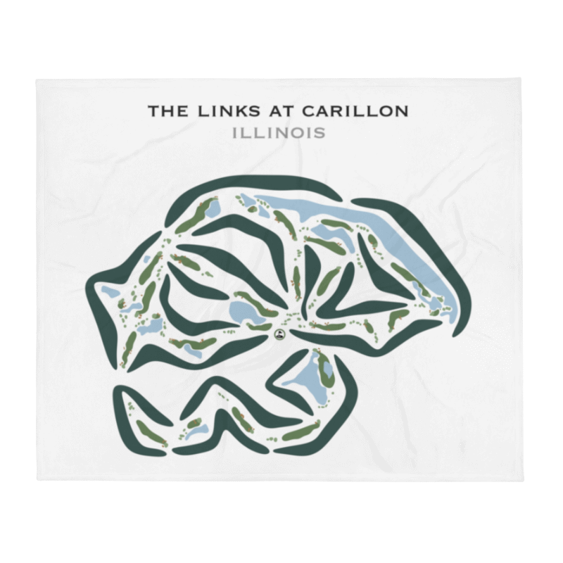 The Links at Carillon, Illinois - Printed Golf Courses