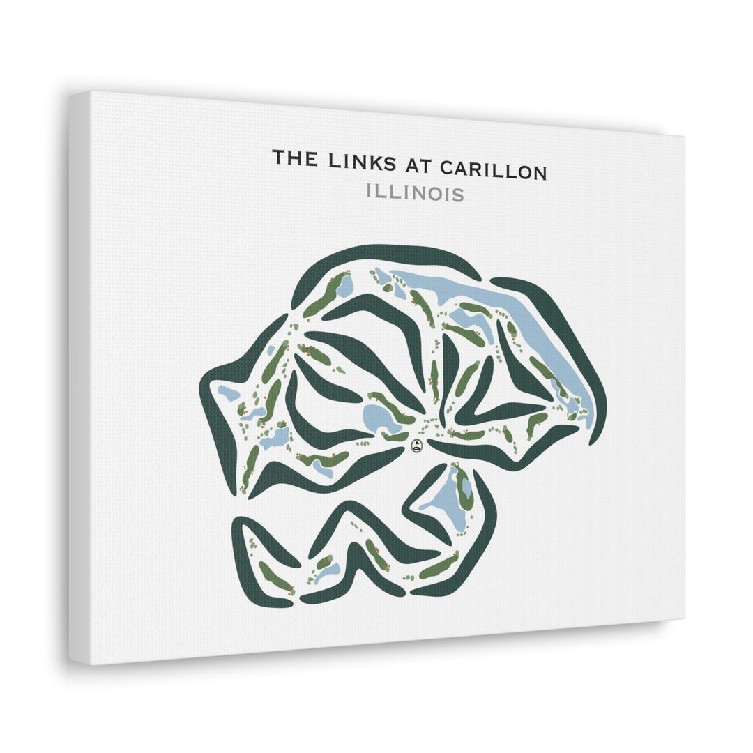 The Links at Carillon, Illinois - Printed Golf Courses