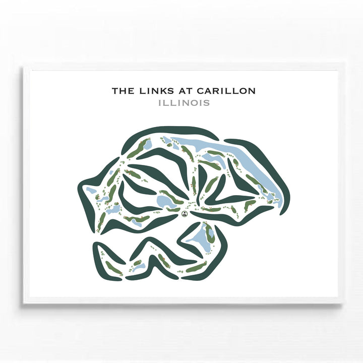 The Links at Carillon, Illinois - Printed Golf Courses