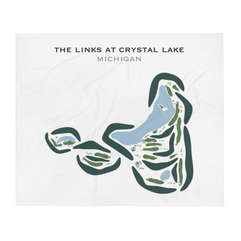 The Links at Crystal Lake, Michigan - Printed Golf Courses