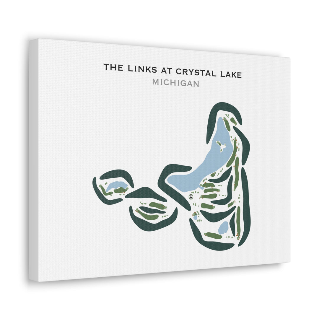 The Links at Crystal Lake, Michigan - Printed Golf Courses