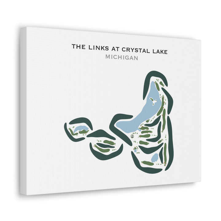The Links at Crystal Lake, Michigan - Printed Golf Courses
