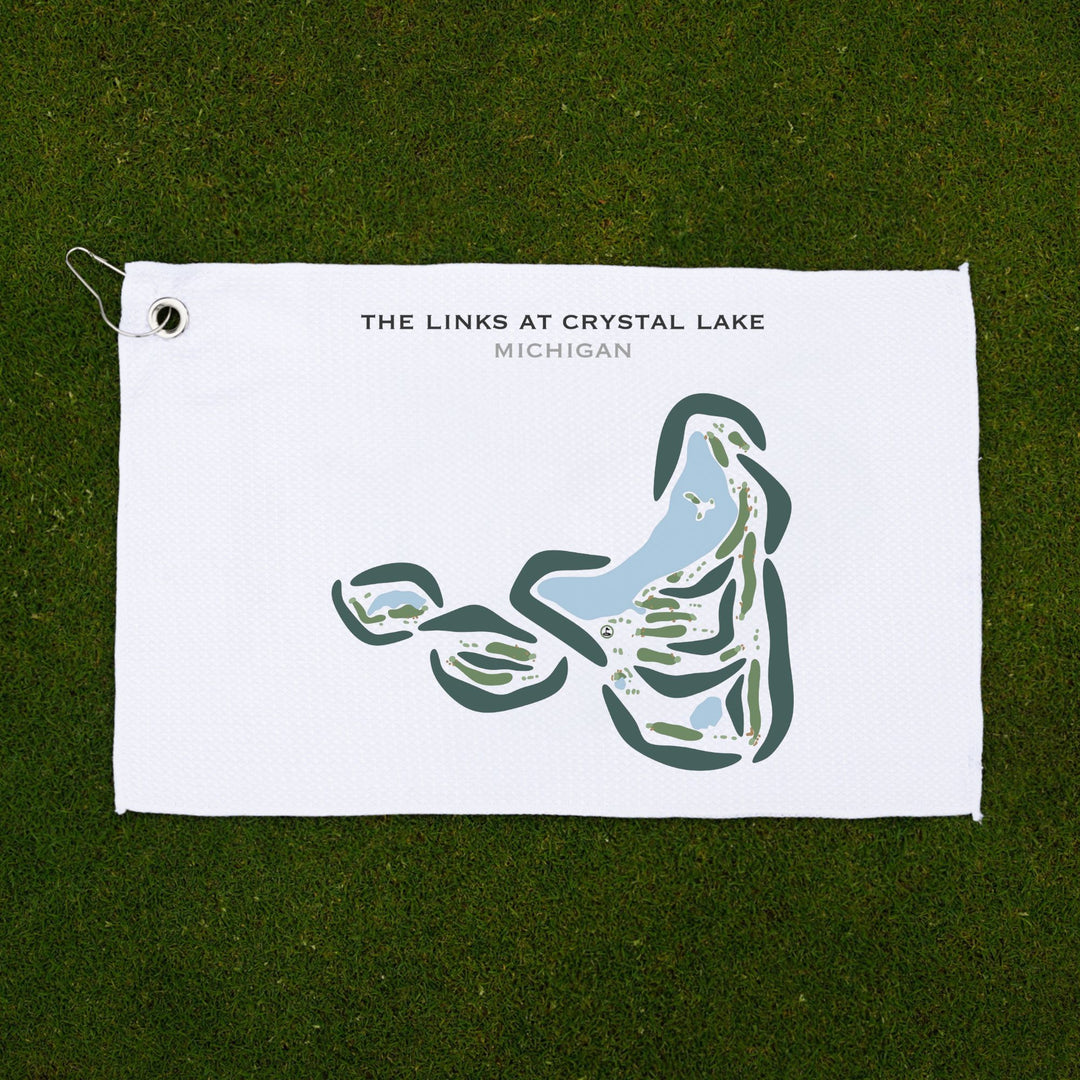 The Links at Crystal Lake, Michigan - Printed Golf Courses