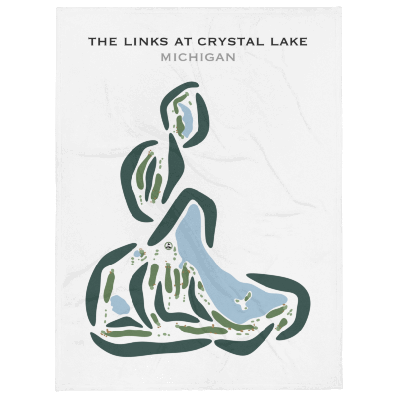 The Links at Crystal Lake, Michigan - Printed Golf Courses