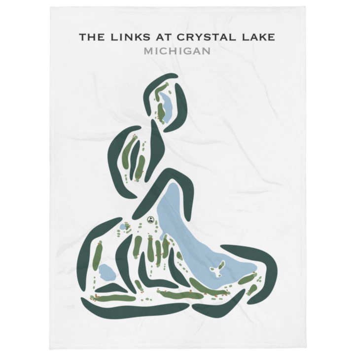 The Links at Crystal Lake, Michigan - Printed Golf Courses