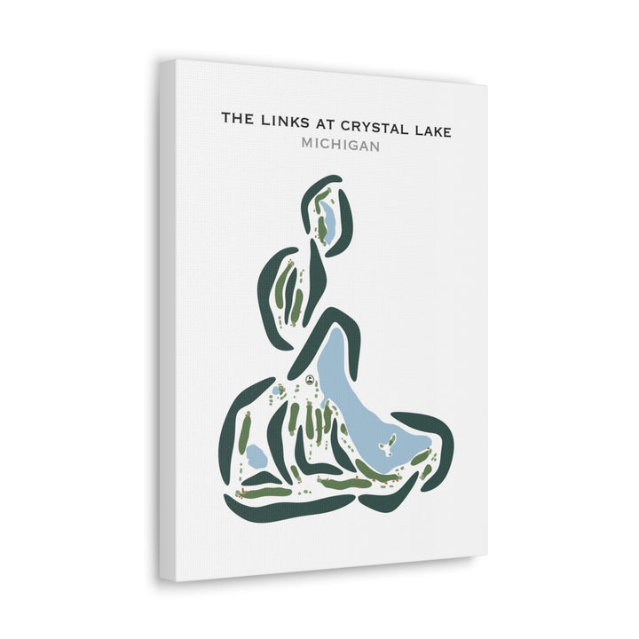 The Links at Crystal Lake, Michigan - Printed Golf Courses