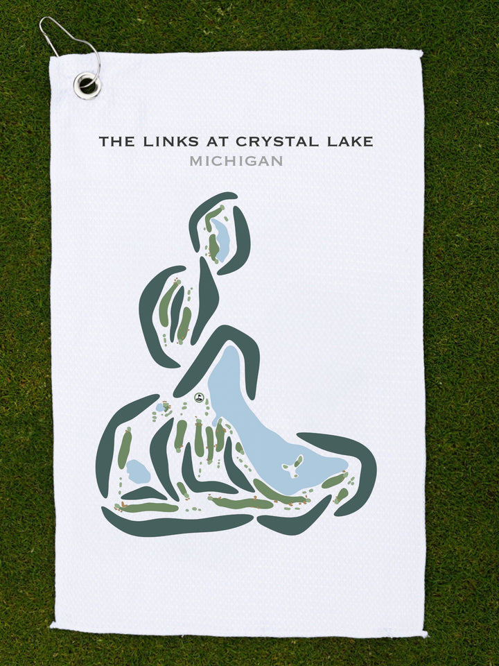 The Links at Crystal Lake, Michigan - Printed Golf Courses