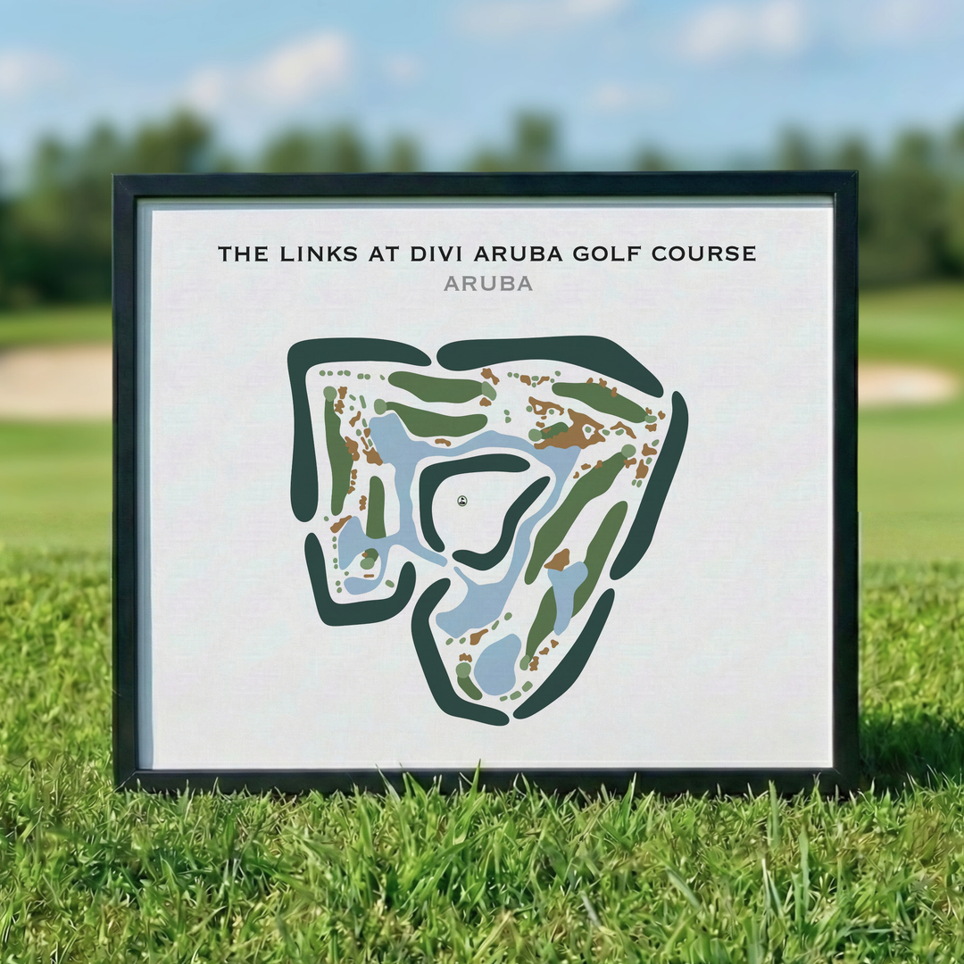 The Links at Divi Aruba Golf Course, Aruba - Printed Golf Courses