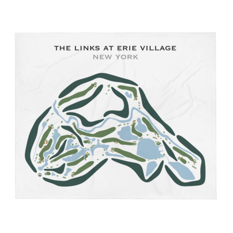 The Links at Erie Village, New York - Printed Golf Courses