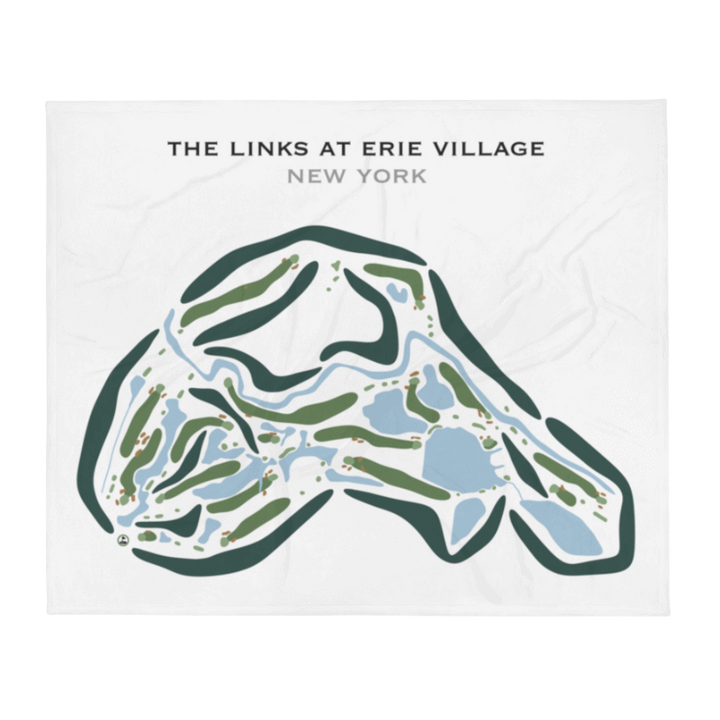 The Links at Erie Village, New York - Printed Golf Courses