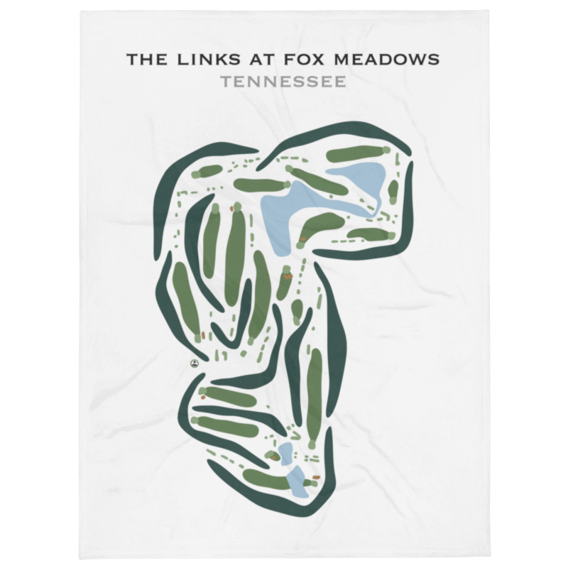 The Links at Fox Meadows, Tennessee - Printed Golf Courses