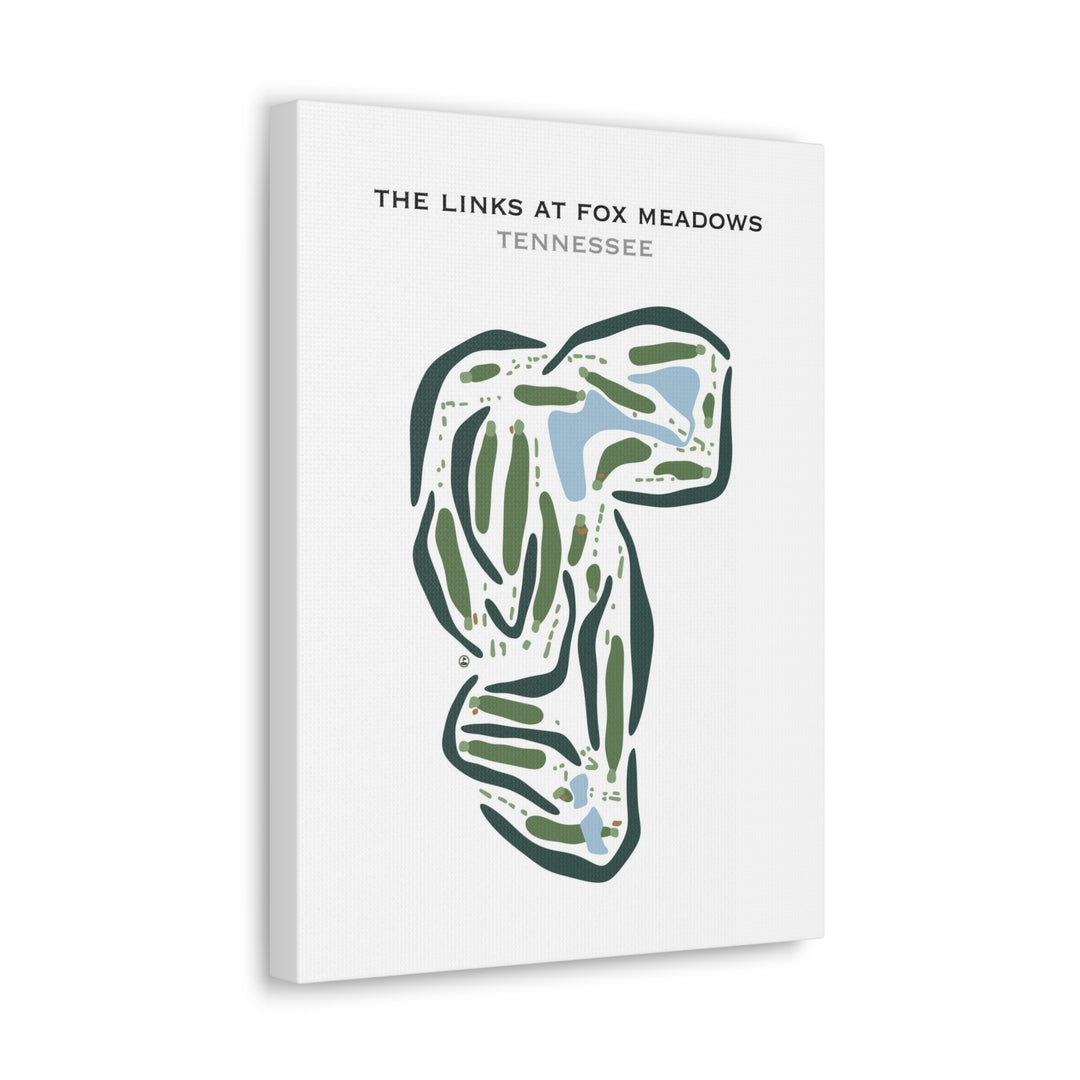 The Links at Fox Meadows, Tennessee - Printed Golf Courses