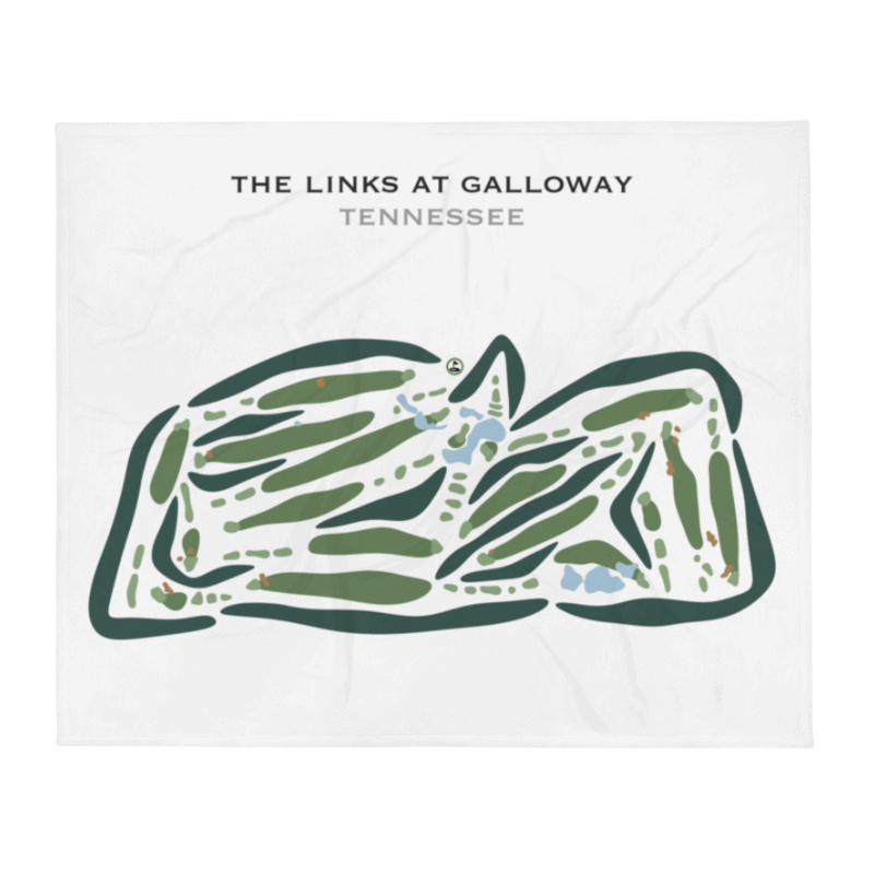 The Links at Galloway, Tennessee - Printed Golf Courses