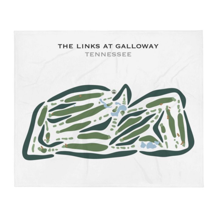 The Links at Galloway, Tennessee - Printed Golf Courses