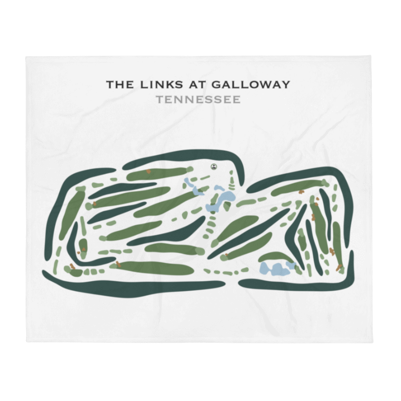 The Links at Galloway, Tennessee - Printed Golf Courses