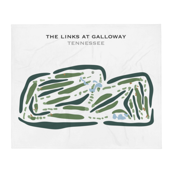 The Links at Galloway, Tennessee - Printed Golf Courses