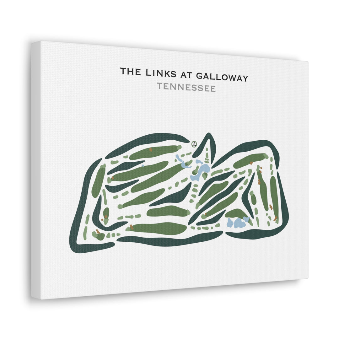 The Links at Galloway, Tennessee - Printed Golf Courses