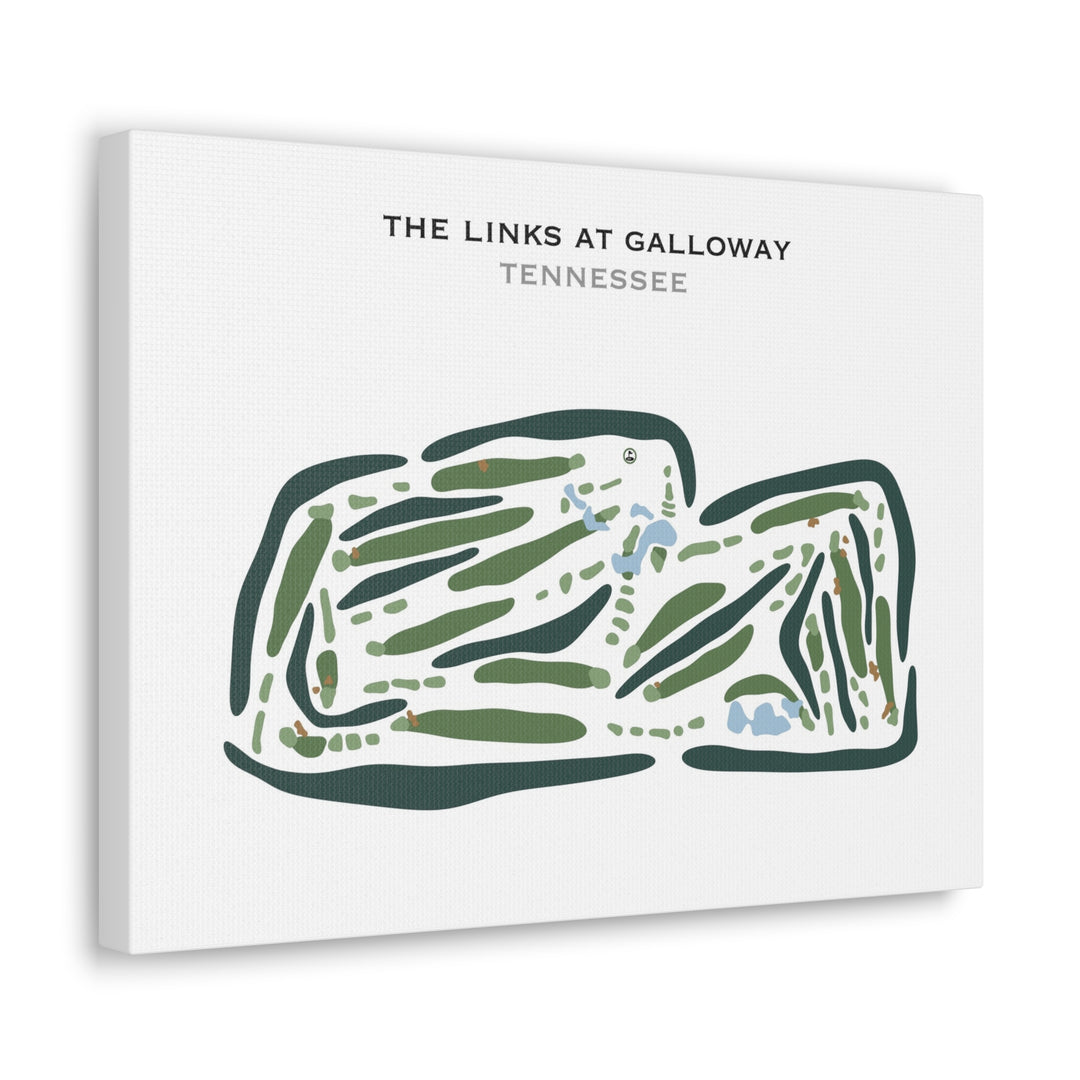 The Links at Galloway, Tennessee - Printed Golf Courses