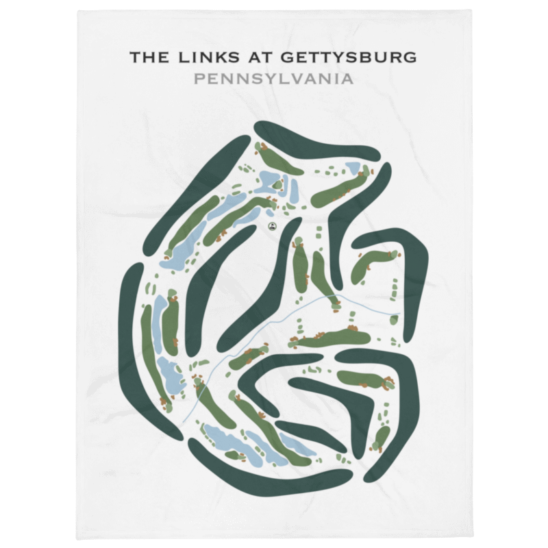 The Links at Gettysburg, Pennsylvania - Printed Golf Courses