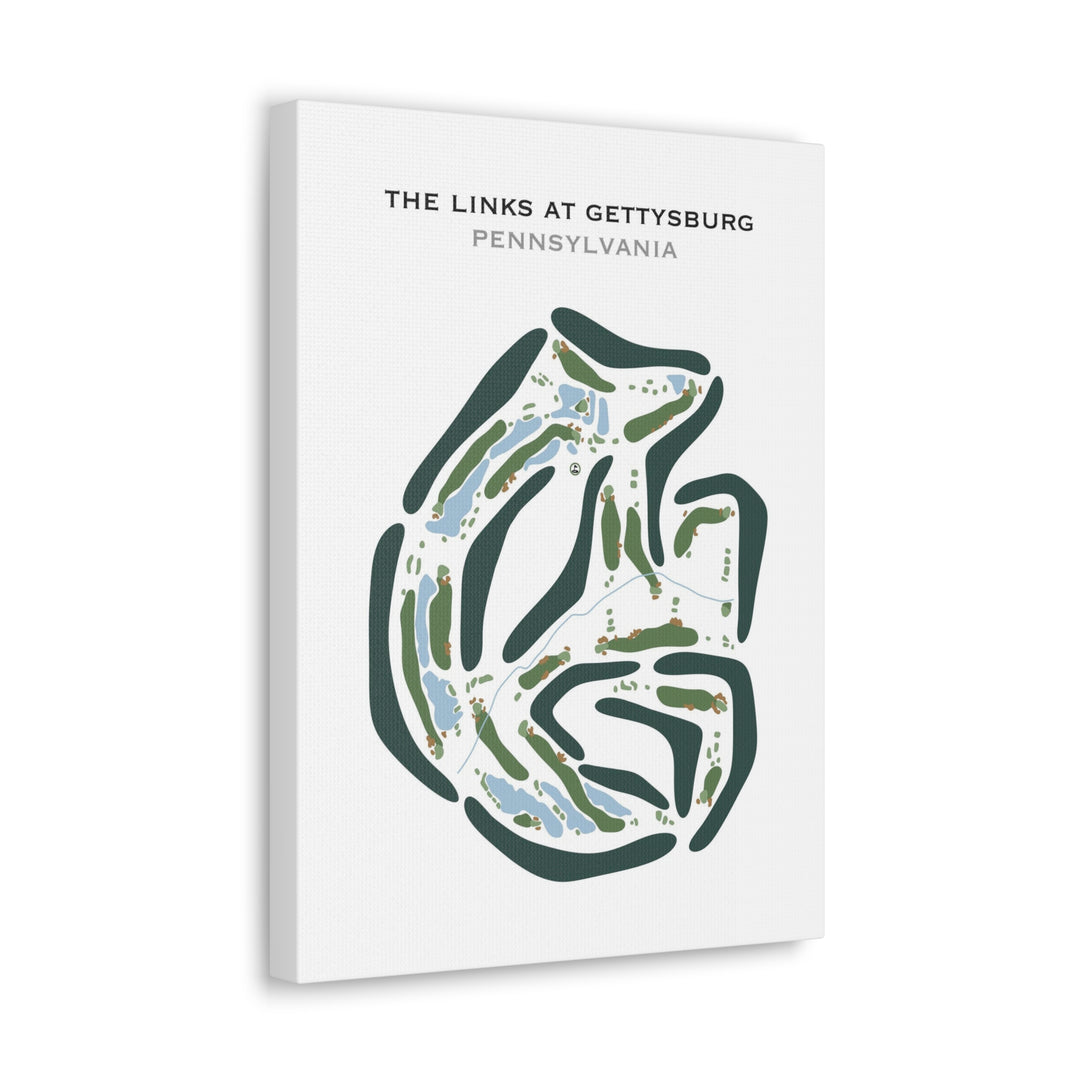 The Links at Gettysburg, Pennsylvania - Printed Golf Courses