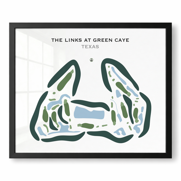 The Links at Green Caye, Texas - Printed Golf Courses