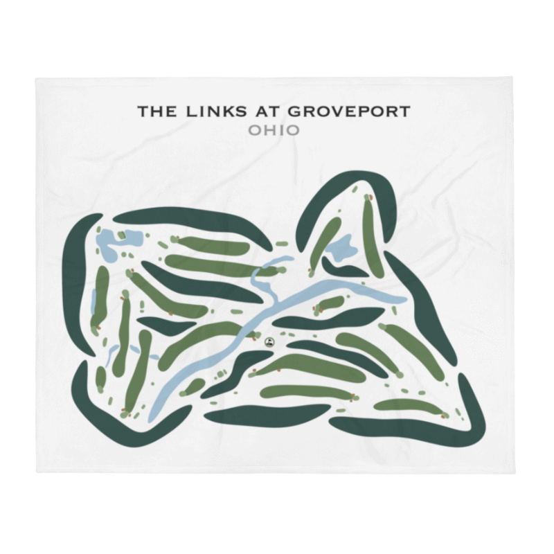 The Links At Groveport, Ohio - Printed Golf Courses